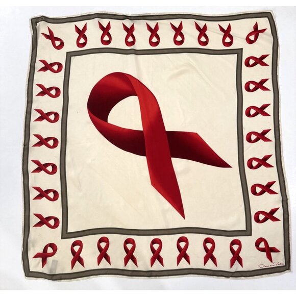 OSCAR DE LA RENTA Vintage Silk Scarf - Picture 5 of 11